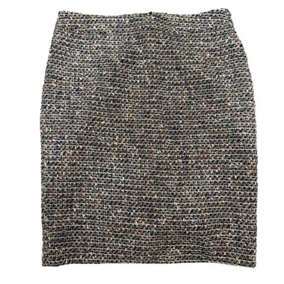 Cynthia Rowley Tweed Multi Colored Pencil Skirt - Picture 1 of 12